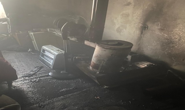 Kırşehir&#039;de müstakil evde çıkan yangın söndürüldü