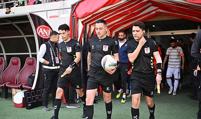 Maçın hakemleri belli oldu