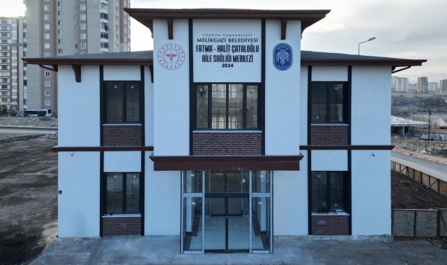 Melikgazi Belediyesi Fatma - Halit Çataloğlu Aile Sağlığı Merkezi&#039;nin inşaatı tamamlandı
