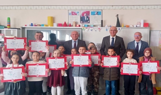 Sorgun&#039;da öğrenciler karnelerini aldı