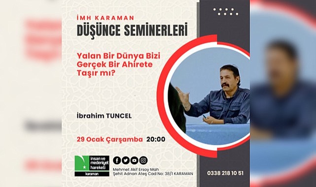 Yalan bir dünya bizi gerçek bir ahirete taşır mı