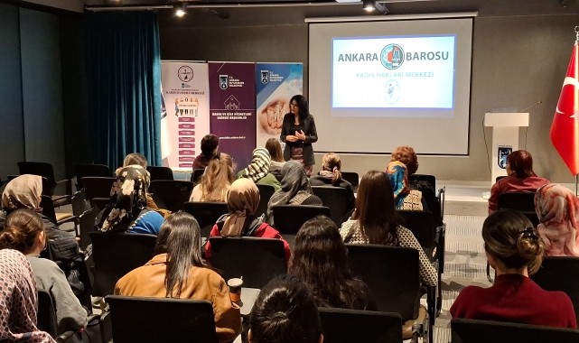 Beypazarı'nda "Kadın Hakları" semineri düzenlendi