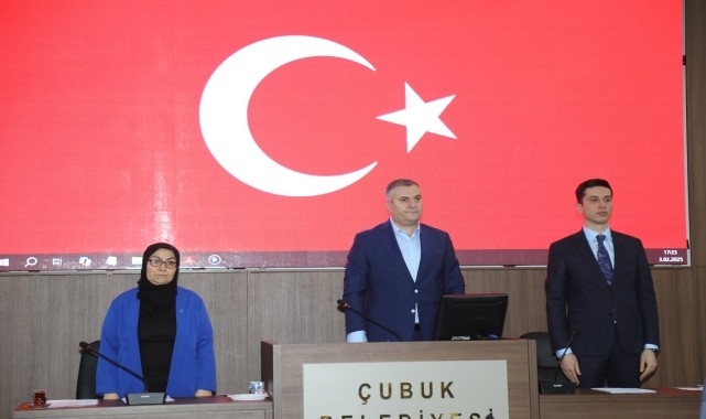 Çubuk Belediyesi şubat ayı meclis toplantısı yapıldı