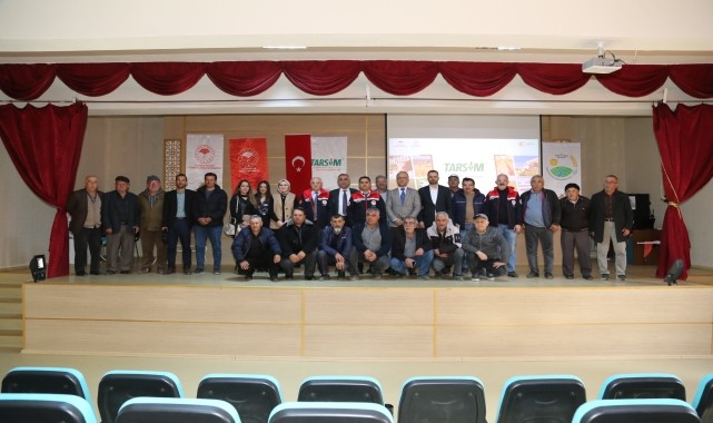 Hadim&#039;de çiftçi eğitim toplantısı düzenlendi