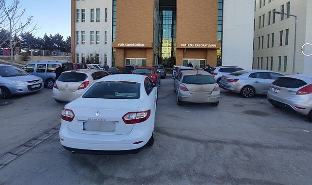 Hastanede otopark çilesi!