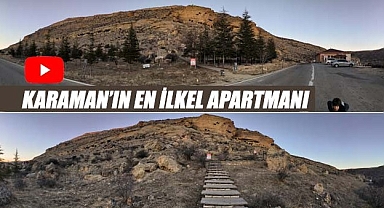 Karaman'ın en ilkel apartmanı