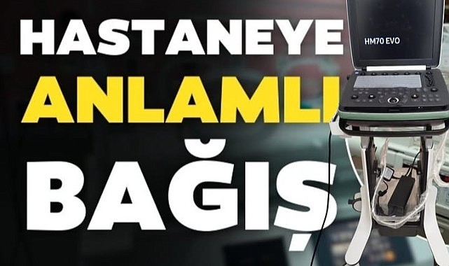 Karaman&#039;ın hastanesine anlamlı bağış