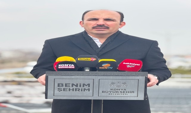 Konya Büyükşehir Belediye Başkanı Uğur İbrahim Altay, Konyaray&#039;da incelemelerde bulundu