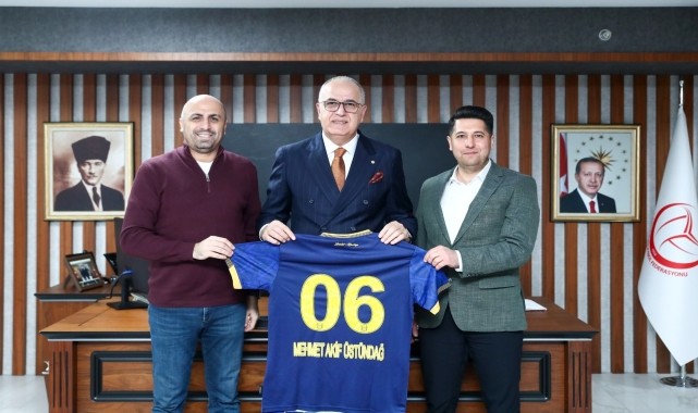 MKE Ankaragücü Kulübünden Türkiye Voleybol Federasyonuna ziyaret