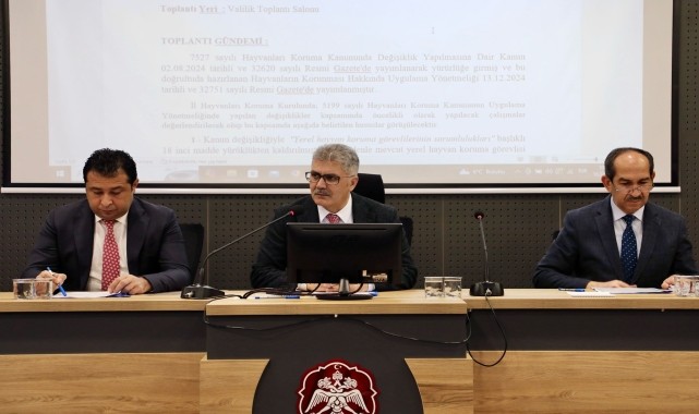 Niğde'de İl Hayvanları Koruma Kurulu Toplantısı yapıldı