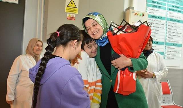 Özel eğitim öğrencilerine ziyaret