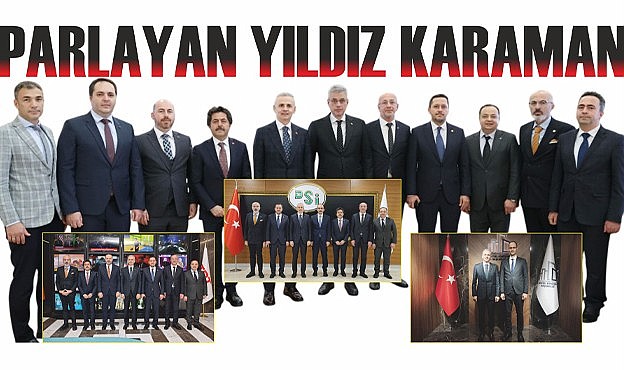 Parlayan yıldız Karaman