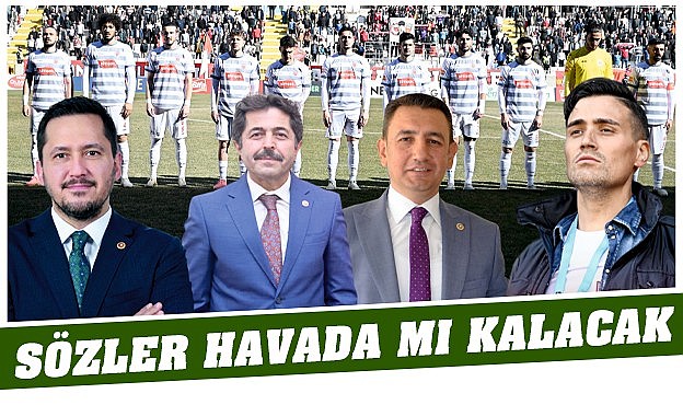 Sözler havada mı kalacak?