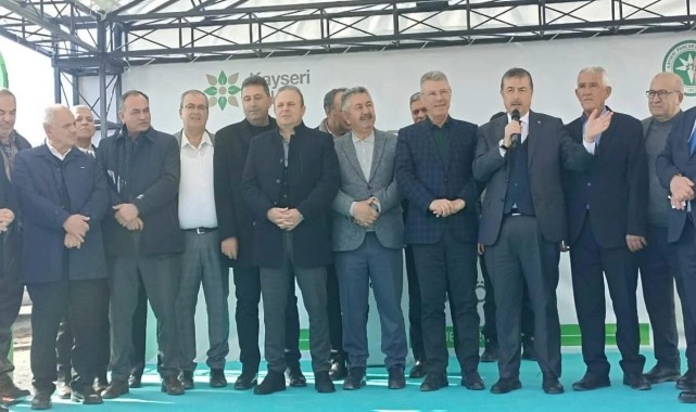 Yeşilhisar ilçesine "Tarım Market" açıldı