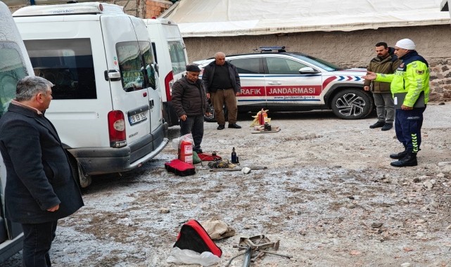 Yozgat&#039;ta öğrenci servisleri denetlendi