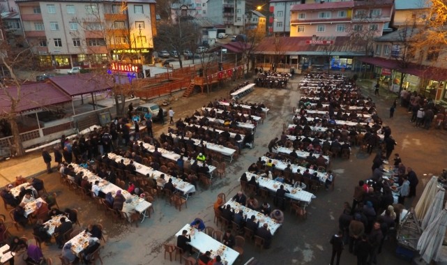 Akıncılar Belediyesi toplu iftar programı düzenledi