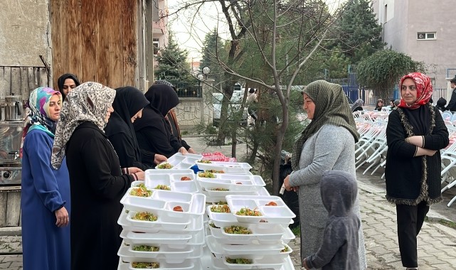 Çubuk&#039;ta mahalle sakinleri iftar sofrasında buluştu