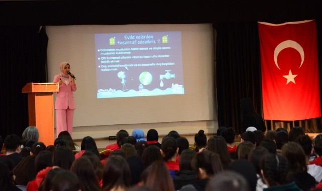 Kahramankazan'da "su farkındalığı" semineri düzenlendi