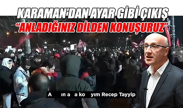 Karaman&#039;dan ayar gibi çıkış