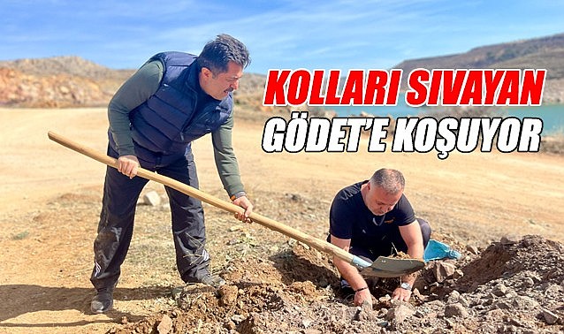 Kolları sıvayan Gödet&#039;e koşuyor