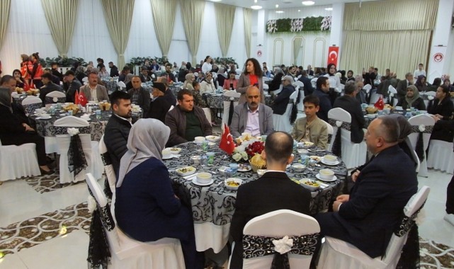 Nevşehir&#039;de şehit yakınları, gaziler ve aileleri iftarda buluştu