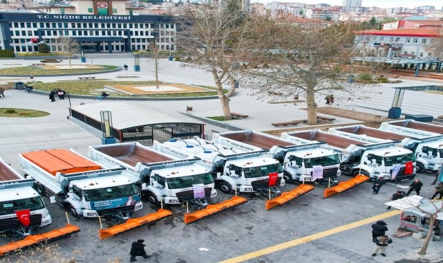 Niğde Belediyesi araç filosunu genişletti
