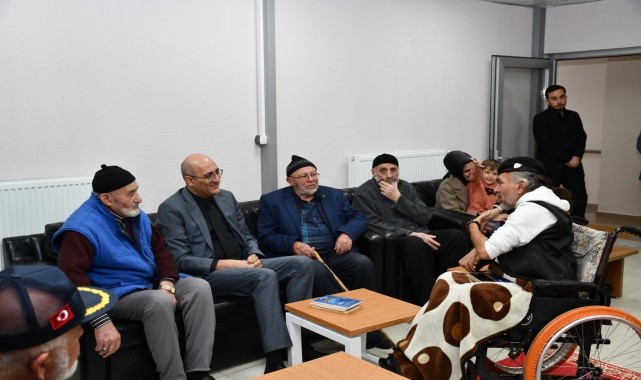 Sorgun Kaymakamı Aydın&#039;dan huzurevi sakinlerine ziyaret