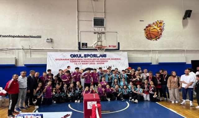 Türkiye Okul Sporları Oturarak Voleybol şampiyonları belli oldu