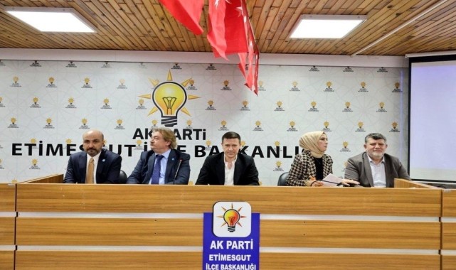 AK Parti Ankara Milletvekili Baykoç, Etimesgut İlçe Danışma Meclisi Toplantısı&#039;nda konuştu: