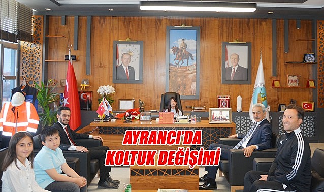 Ayrancı&#039;da koltuk değişimi