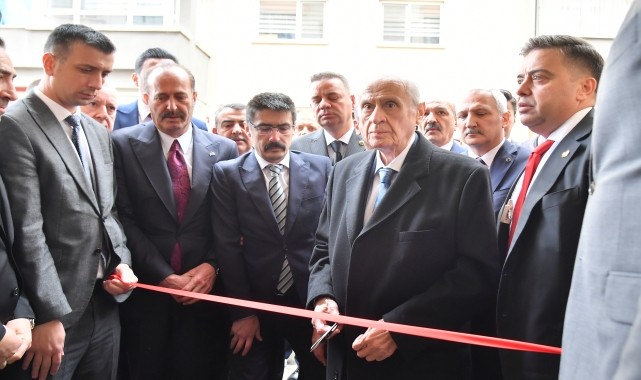 Bahçeli, Türkiye Alparslan Türkeş Siyaset Akademisi Vakfı merkezini açtı