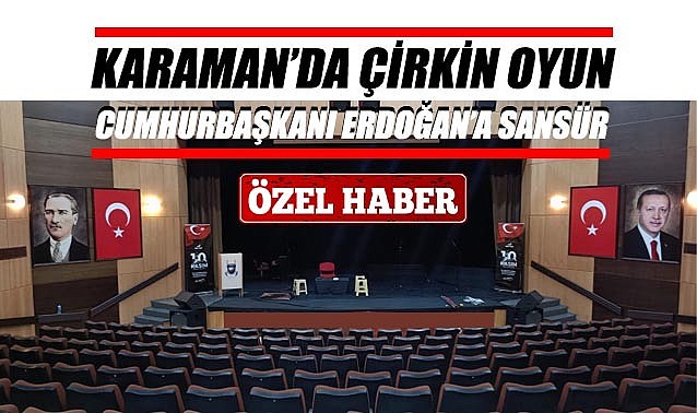 Karaman&#039;da çirkin oyun