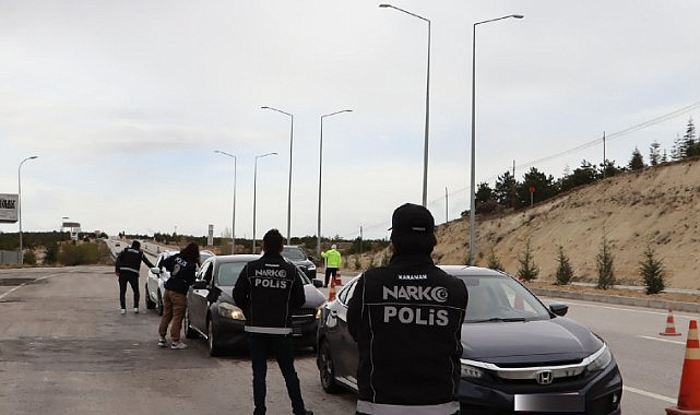 Karaman&#039;da çok sayıda silah ve uyuşturucu ele geçirildi