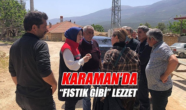Karaman&#039;da &quot;FISTIK GİBİ&quot; lezzet