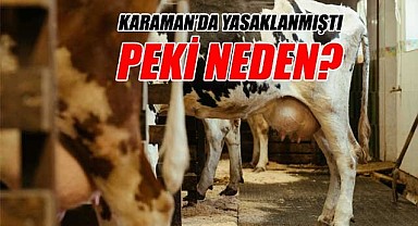 Karaman'da neden yasaklandı