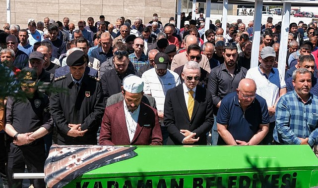 Karaman&#039;da şehit annesine veda