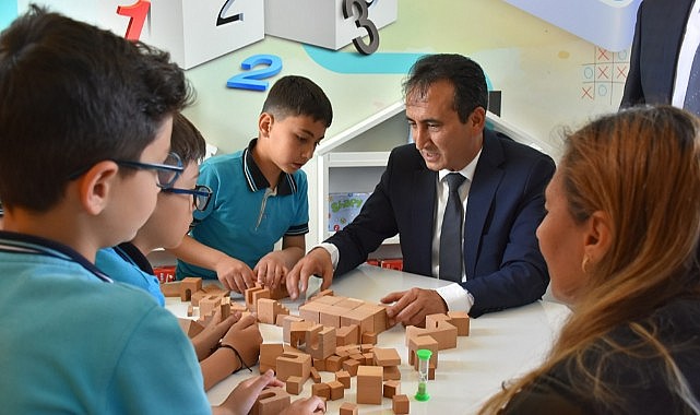 Karamanlı minikler eğitici oyunlarla öğrendi