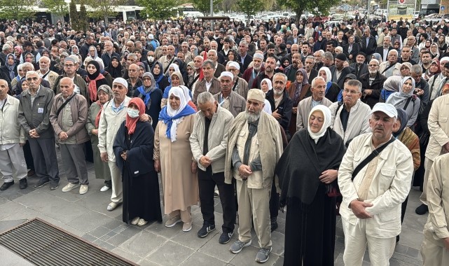 Kayseri&#039;de hacı adayları kutsal topraklara gönderildi