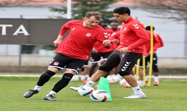 Sivasspor, Galatasaray maçı hazırlıklarını sürdürdü
