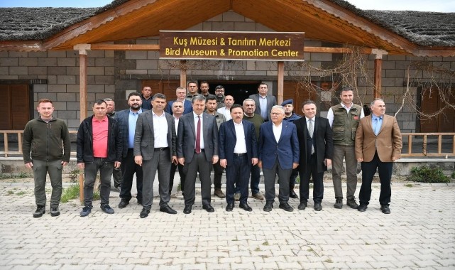 Vali Çiçek ve Büyükşehir Belediye Başkanı Büyükkılıç Sultan Sazlığı&#039;nı inceledi