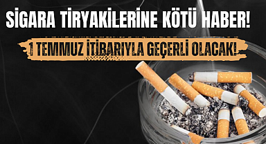 Açık Alanda Sigara İçmeye 6 Bin TL Ceza Yasak Geliyor! 1 Temmuz'da Başlıyor!  