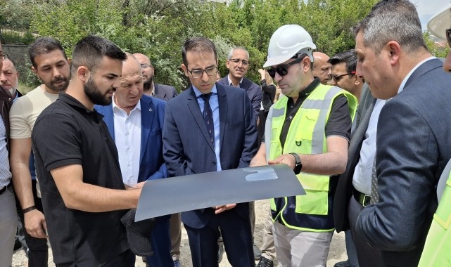 Beypazarı&#039;da 24 derslikli okulun temeli törenle atıldı