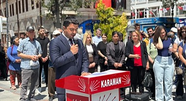 CHP Karaman'da 19 Mayıs'ı kutladı