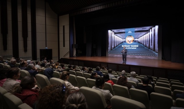 Cumhurbaşkanlığı Millet Kütüphanesi'nde "Buğday Tanesi" filminin gösterimi yapıldı