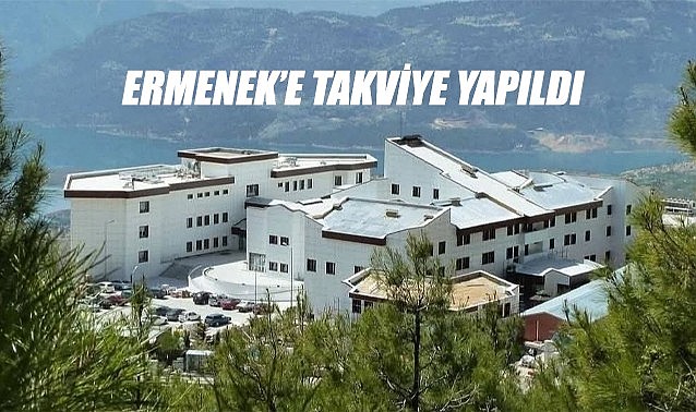 Ermenek&#039;e takviye yapıldı