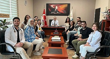 Geleceğin hekimleri Başhekim Toprak'la buluştu