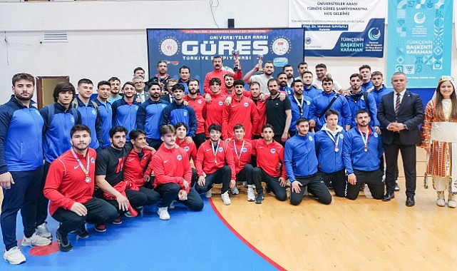 Güreşin kalbi Karaman'da atıyor