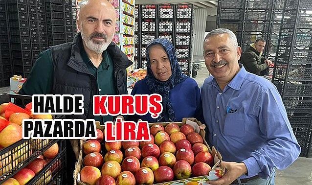 Halde kuruş, pazarda lira
