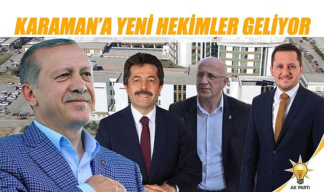 Karaman&#039;a yeni hekimler geliyor