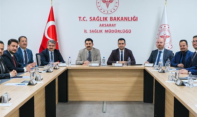 Karaman ASKOM toplantısı için Aksaray&#039;daydı